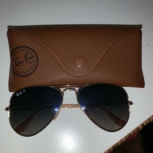 (Authentic) Ray Ban Aviators Polarized